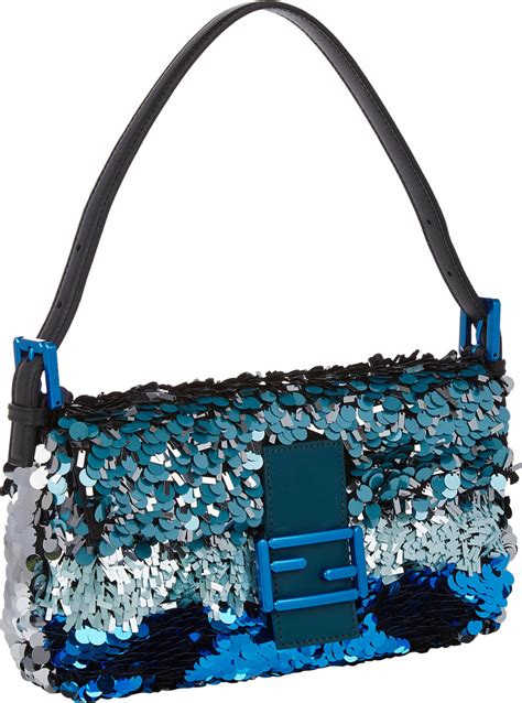 fendi baguette blu|fendi mini baguette popular handbag.